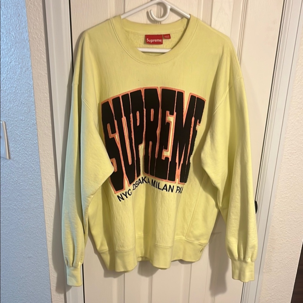 Supreme Cities Arc Crewneck sweater